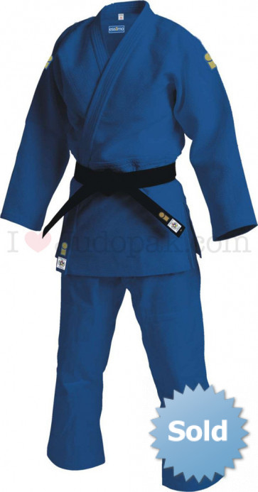 Essimo judopak Gold IJF Blauw