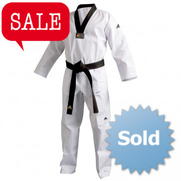 adidas Dobok ADI-Champ III WTF Approved Wit/Zwart ADITCH03WZ