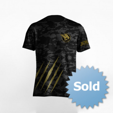 Joya Dino Katoenen T-Shirt - Goud