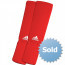 adidas Elastische Scheen/wreefbeschermers Rood ADIBP08R